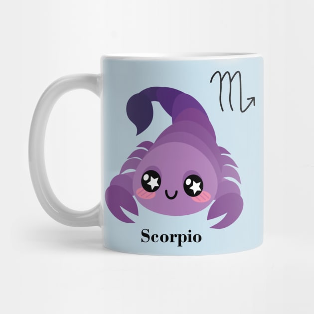 Scorpio Zodiac Sign Cute by MikaelSh